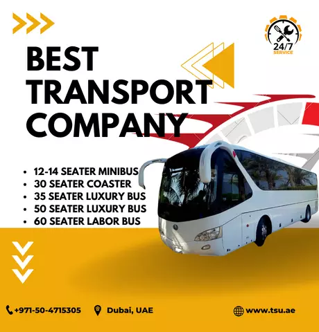 Best Bus Transport Company Service Provider in Dubai