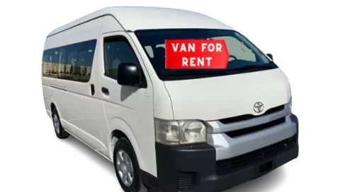 14 Seats Hiace Van For Rent