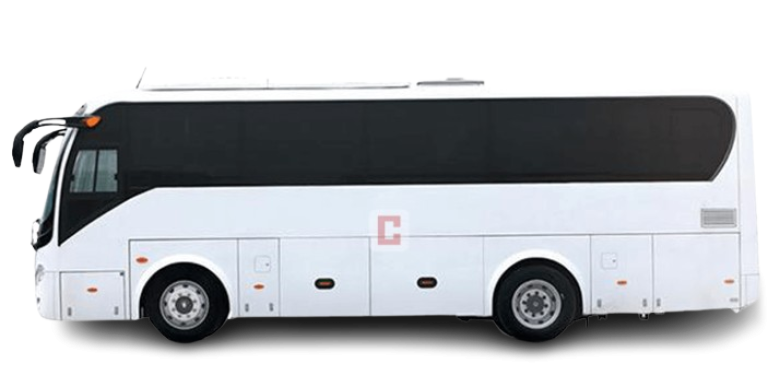 50 Seats Luxury Rental Bus for Dubai Airport Transfers